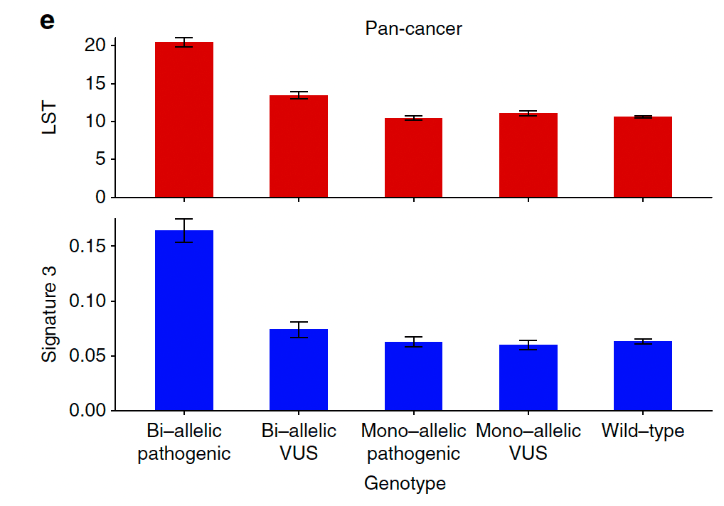 Nature Communications graphic on DNA repair signatures